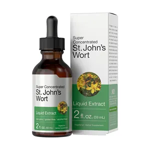 Ăn chay không biến đổi gen Gluten miễn phí chiết xuất chất lỏng ST johns wort cồn thả