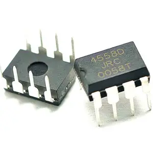 Puce ic jrc4558 circuit intégré JRC4558D NJM4558D 4558d/jrc DIP-8