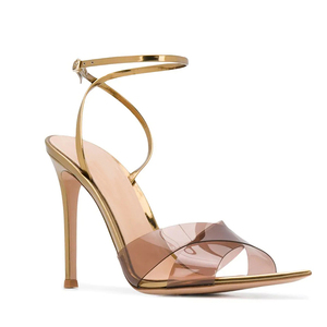 2019 Tailingjia Fabbrica Handmade del Commercio All'ingrosso punta a punta Trasparente IN PVC Tacchi Alti Del Partito <span class=keywords><strong>Sandali</strong></span> - Product Image 2
