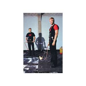 กางเกงคาร์เพนเทอร์ fhb Klaus ไซส์46ผ้าฝ้าย100% สีดำ - Product Image 2