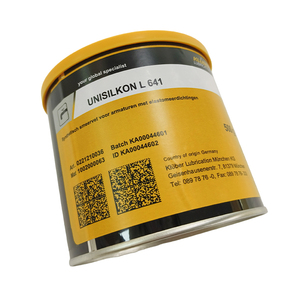 Kluber UNISILKON L 641 Grasso Sintetico Speciale a Base di Silicone per Alte Temperature 500g Trasparente a Bianco Pallido - Product Image 6