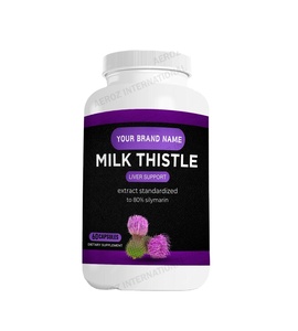 Cápsula de cardo de leche de suplemento dietético de servicio OEM y ODM del fabricante de la India - Product Image 1