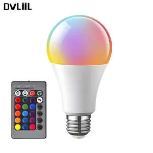 DVLIIL 5W 7W 9W 12W Colour Changing B22 Speaker 15w Wifi E27 Smart Wi-fi Bulbs Gu24 Rgb Light Bulb