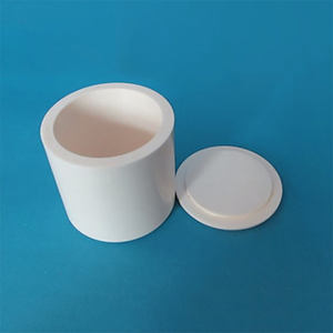 بوتقة سيراميك زركونيا عالية الكثافة من نوع ZrO2 من شركة STA لصهر سبائك الزركونيوم، فائقة المتانة ومقاومة للحرارة (2400 درجة) ° ج) - Product Image 6