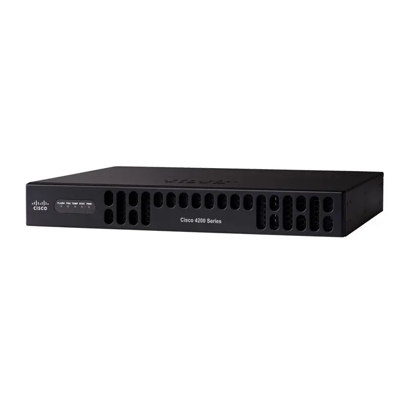 Commutateur de réseau POE de routeur industriel intégré multi-services de réseau Gigabit d'origine Ciscos ISR4221/K9 en stock