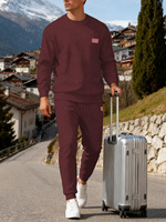 Ensemble de survêtement personnalisé de haute qualité pour hommes : pantalon de jogging et sweat-shirt à capuche, deux pièces
