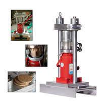 Petite presse à huile hydraulique manuelle portable pressée à froid olives graines de lin soja noix de coco graines de sésame extracteur d'huile machine