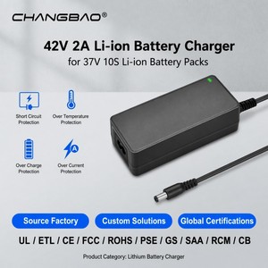 <span class=keywords><strong>Chargeur</strong></span> de batterie au lithium 42V 2A pour Razor Scooter Pocket Mod Dirt <span class=keywords><strong>Quad</strong></span> Sports CC CV, mode de charge 10S <span class=keywords><strong>36V</strong></span> Li-ion - Product Image 1