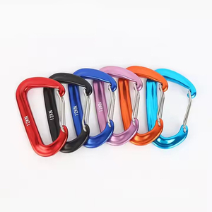 <span class=keywords><strong>2025</strong></span> chuyên nghiệp leo núi <span class=keywords><strong>Carabiner</strong></span> D hình dạng leo núi Khóa móc 12kn khóa an toàn leo núi ngoài trời thiết bị phụ kiện - Product Image 1