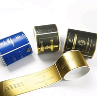 Autocollant de parfum de luxe personnalisé oersonalized pour bouteille