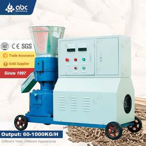 Mini moulin à granulés électrique de qualité supérieure pour la fabrication de granulés de bois, de paille et de biomasse à partir de sciure de bois, avec prise de force diesel et matrice plate - Product Image 3