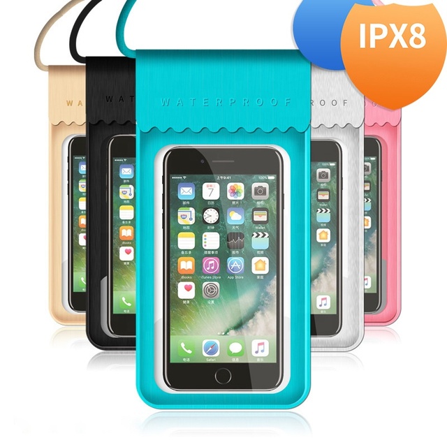 Universal Cellphone Waterproof Underwater Case Dry Bag Waterproof Phone Pouch for iPhone for Samsung