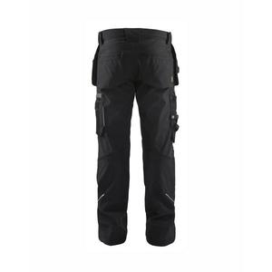 BLAKLADER - 180525139900C50 <b>Softshell</b> craftsman <b>trousers</b> Black - EAN 7330509751770 <b>WORK</b> <b>TROUSERS</b> CARGO <b>WORK</b> <b>TROUSERS</b> - Product Image 2