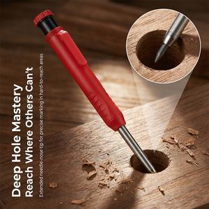 เครื่องมือทำเครื่องหมายบนไม้และพลาสติกแบบ DIY รุ่นใหม่ ปี 2025 หัวยาว ทำจากโลหะ สำหรับงานวิศวกรรม รองรับการปรับแต่งตามความต้องการ  OEM ODM - Product Image 3