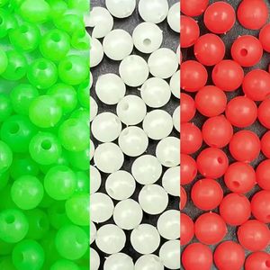 Offre Spéciale 1000 pièces/sac Perles de pêche flottantes lumineuses en plastique, billes rondes pour montage de montages <span class=keywords><strong>lumineux</strong></span>, matériel de pêche - Product Image 6