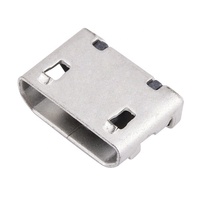 Conector Micro USB Tipo B de 5 Pines Hembra, de Cobre, para PCB SMT, Marca CHUANGQIN, Gran Suministro