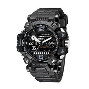 Reloj Deportivo Digital SMAEL 8072 de Alta Calidad, Reloj Analógico Digital Unisex de Aleación con Funciones Deportivas - Product Image 2