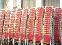 Chaises d'hôtel en gros, qualité commerciale, empilables, en métal (résistantes au feu, capacité de charge 500 kg)