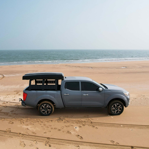 <span class=keywords><strong>Porte</strong></span>-bagages universel extensible pour pick-up, robuste, en alliage d'aluminium noir mat, grande capacité, pour tout-terrain - Product Image 3
