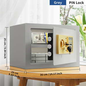 Vente directe usine en gros : Mini-coffre-fort électronique haute sécurité pour bijoux et argent, type <span class=keywords><strong>casier</strong></span> sécurisé - Product Image 3