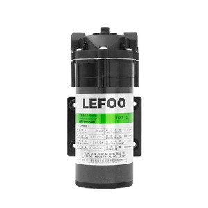 Sertifikasi LEFOO CE NSF 12vdc 600 GPD pompa booster osmosis terbalik pompa booster filter ro untuk pemurni air ro dingin panas - Product Image 1