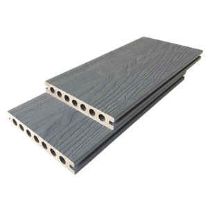 Lantai Komposit Terjangkau Papan Dek Komposit Tahan Air Tahan UV Motif Kayu WPC - Product Image 3