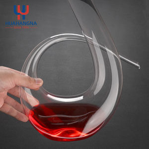 <span class=keywords><strong>Carafe</strong></span> en verre cristal faite à la main Portable en forme d'escargot de cygne Design créatif haut de gamme <span class=keywords><strong>Carafe</strong></span> à bouteille de vin transparente - Product Image 5