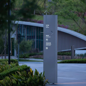 Interactive Mall Guide <strong>Kiosk</strong> with Digital Screen Sleek Modern Directory Signs for Commercial Spaces - Product Image 4