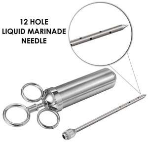 BBQ hương vị <span class=keywords><strong>Injector</strong></span> cho gà tây gà, thịt lợn và thịt bò 1/2/4 oz với nhiều lỗ kim jeringa de marinacion - Product Image 2