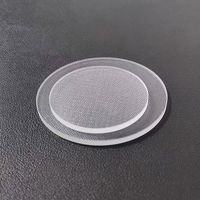 Transparant kristalglas, geperst, 2-3mm, ultra wit, textuur, zonnepaneelglas, groothandel