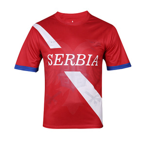 Camisetas y Uniformes de Fútbol para la Selección de Fútbol de <span class=keywords><strong>Eslovaquia</strong></span> - Uniformes de Fútbol 100% Poliéster Hechos en China - Product Image 4