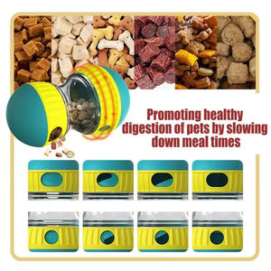 Gıda Dağıtıcı Köpek Oyuncağı Tumbler Sızdıran Mama Topu Bulmaca Oyuncakları İnteraktif Yavaş Besleme Mideyi Korur Zeka Geliştirici Oyuncak - Product Image 3
