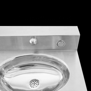 Kuge Hochleistungs-Boden waschbecken aus Edelstahl 304 für das Gefängnis - Product Image 5