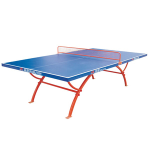 Table de tennis de table Double Fish SW-318B, type standard, extérieur, imperméable, résistant au soleil, à la pluie et à la corrosion - Product Image 1