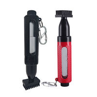 Brosse de club de golf en couleurs rouge noir bleu pour choisir comprend bouteille d'eau nettoyeur de golf