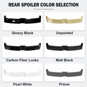 Spoiler Posteriore in ABS Effetto Fibra di Carbonio Stile OT per VW <span class=keywords><strong>Golf</strong></span> 4 <span class=keywords><strong>MK4</strong></span> IV 1997-2003 - Product Image 2