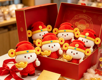Peluche personnalisée en forme de personnage de dessin animé, douce et moelleuse, pour la promotion d'entreprise, jouet en peluche personnalisé OEM
