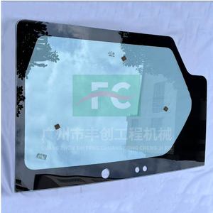 486-5461 Venta caliente de vidrio templado Caterpillar 320GC 323GC 325GC 330GC 336GC 345GC 349GC Operado Trolley Door Glass - Product Image 3