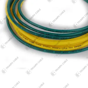 Free Sample 600v High Voltage PVC Tube OD 12.0mm Yellow Black Red White Tube In Stock