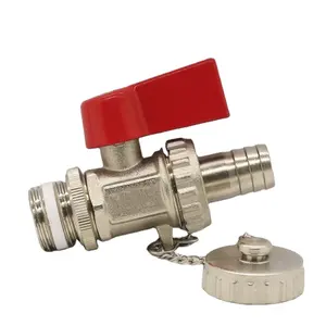 Green-GutenTop 1/2'' Brass Boiler Feed and Drain Cock Ball valves For Europe Market