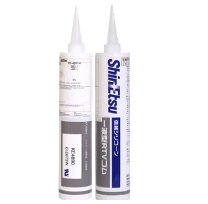 Shin Etsu Ke-4890 ignifuge résistant aux hautes températures Silicone mastic pour sceller l'aluminium, la céramique et les adhésifs en verre - Product Image 1