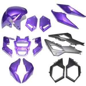 Para-choque dianteiro e traseiro de plástico para Honda MSX125 GROM125 SF, conjunto de carenagem com brilho de doces, cores personalizadas 2016-2019 - Product Image 1