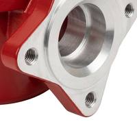 Support de bride usiné sur mesure OEM, pièces de précision en métal usinées CNC, fabrication