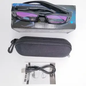 glasses hd cam Suppliers-Wifi 1080p Glasses With Invisible Camera No Hole Portable Invisible Dvr Video Cam Hd High Tech Cam