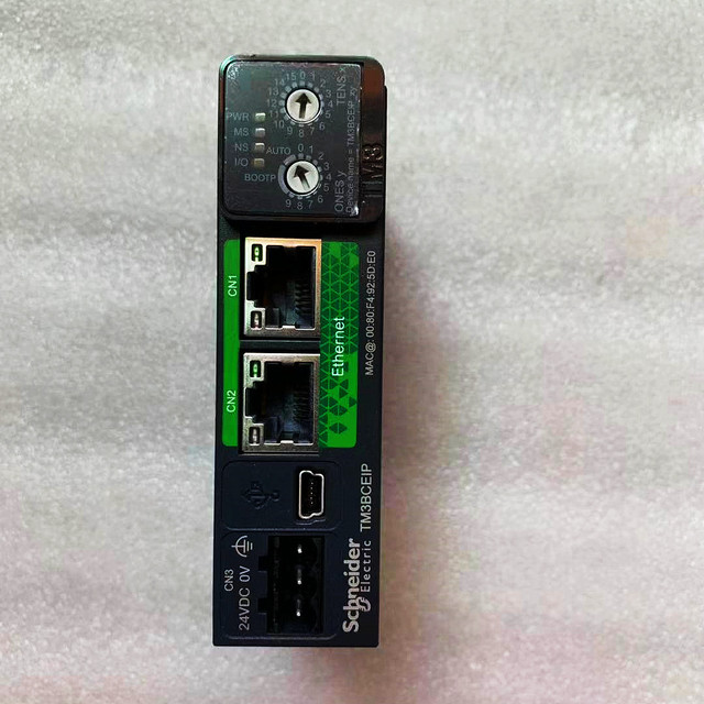 Original Ethernet TM3 Bus Coupler Module TM3BCEIP PLC Logic Controller Schneider