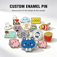 Badges et Broches Personnalisés en Métal Émaillé Dur ou Souple avec Votre Logo – Créez Votre Propre Design pour Vêtements