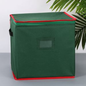 Organisateur de garde-robe pliable personnalisé, boîte de rangement pour vêtements, ornements de Noël, jouets, en tissu Oxford - Product Image 2