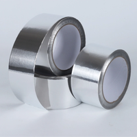 Ruban adhésif isolant en aluminium acrylique haute température, étanche, ignifuge, pour réparation de conduits de séchage, masquant, sensible à la pression, 20 mm x