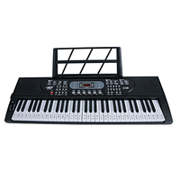 Beginner Multifunction Piano Keys 61 Keys Black Keyboard