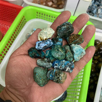 Vente en gros de cristaux naturels bleus et verts bruts, cristaux quantiques Quattro, pierres brutes pour la guérison et la décoration